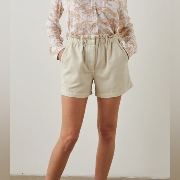Rails Pants - Rails Monte Short in Stone Paper Bag Summer High Waisted